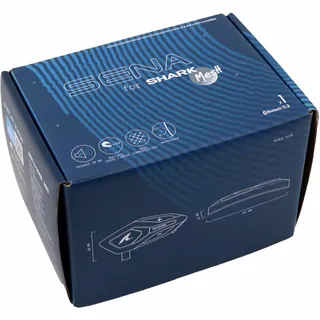 Shark Sena Mesh Mw Kommunikationssystem One Size Grau/Schwarz
