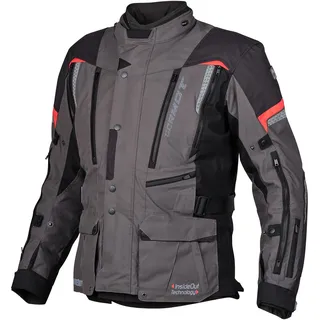 Germot InsideOut Jacke schwarz-grau-rot,