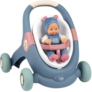 Smoby 3-in-1 Lauflernwagen + Puppe