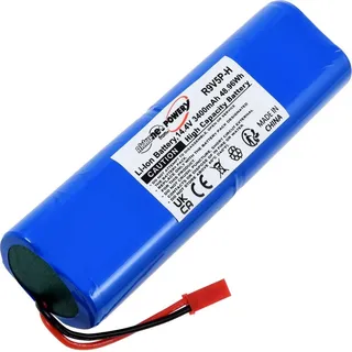 Powery Powerakku für ZACO V5s V5s Pro 3400 mAh blau