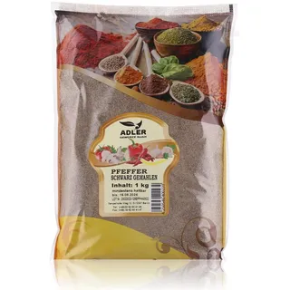 Adler Gewürze Pfeffer schwarz gemahlen 1000g