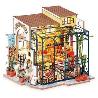 Rolife Puppenhaus Emilies Blumenladen mehrfarbig