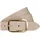 Ledergürtel beige 80