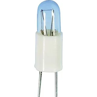 TRU Components 1590314 Subminiatur Glühlampe 5V 0.3W Bi-Pin 2.54mm Klar