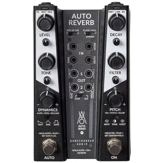 Gamechanger Audio Musikinstrumentenpedal, (Effekte, Delays/Echos/Reverb), AUTO REVERB Pitch and Dynamics Responsive Reverb Pedal - Effektgerät