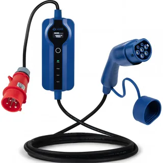 Voldt® CEE Ladekabel Typ 2 | 3 phasig | 8A - 16A | 11kW  + APP | 5 Meter