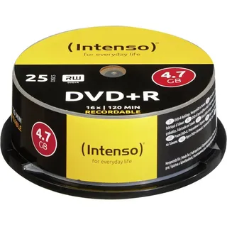 Intenso DVD+R 4,7 GB 16x 25 St.