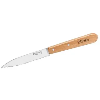 Opinel No. 113 Messer mit Wellenschliff natur