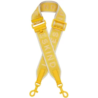 Liebeskind Berlin Schulterriemen Fancy Straps Logo Webbing Strap Lemon