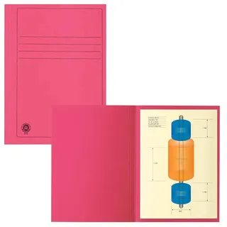 kompatible Ware 20 Aktendeckel rot