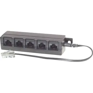 ISDN RJ45 1-5 - ISDN Multiport Verteiler, 5-fach