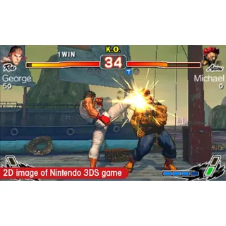 CapCom Super Street Fighter IV 3D Edition, 3DS