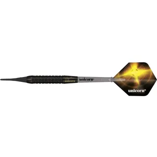 Unicorn Information System Black Brass Gary Anderson Soft Darts 18 g