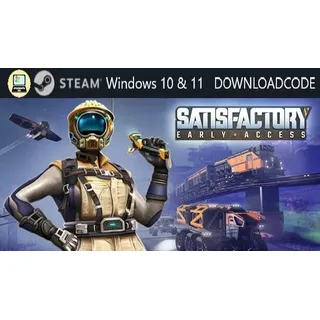 NEU PC Computer Spiel Satisfactory für Windows 10 11 STEAM Downloadcode Game Key