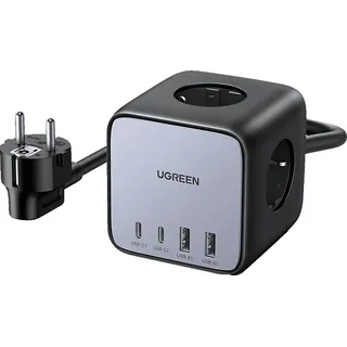 UGREEN DigiNest Cube (2C2A) Ladegerät Universal, Black
