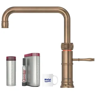 Quooker Classic Fusion Square Küchenarmatur Türkis