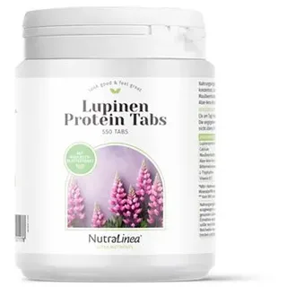 NutraLinea® Lupinen Protein Tabs Bittermelonen- und Maulbeerblatt-Extrakt 550 Stück für 60 Tage