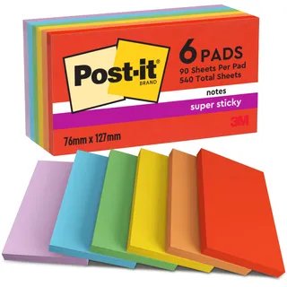 Post-it Super Sticky 655-6SS-PLAY