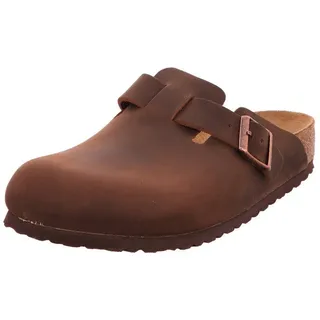 Birkenstock Boston Nubukleder geölt habana 43
