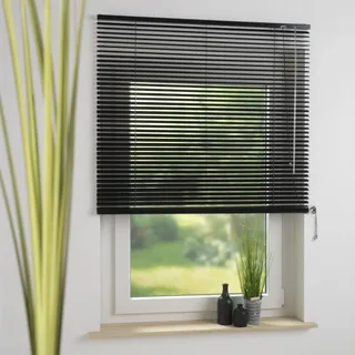 LIEDECO Aluminium-Jalousie 50 x 160 cm schwarz