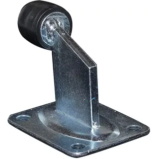 DORTIMATE MX04A Türstopper mit Bodenplatte, groß, Gummi, klein, robust, Bodenmontage, Schiebetor (H 9,5 cm)