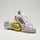 Cloud White/Core Black/Gold Metallic 45