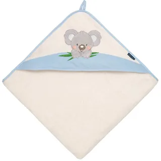 Morgenstern Kinder Kapuzenhandtuch 100x100 Koala blau