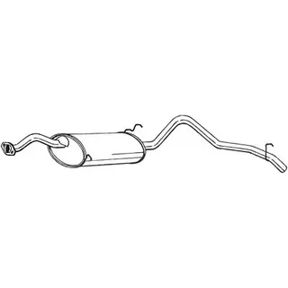 BOSAL Endschalldämpfer 285-003