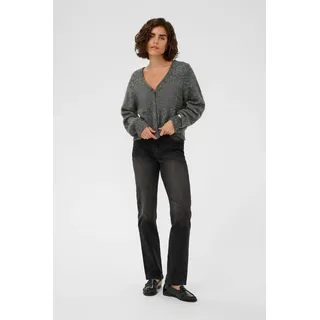 Kaffe Strickjacke KAmelania Grau XXL