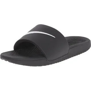 Nike Kawa Slides Badelatschen Kinder black/white 33.5