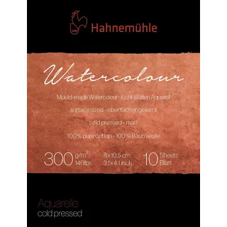 Hahnemühle Watercolour Block 12 St. 300 g/m2 matt