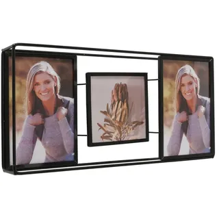 Bilderrahmen aus Metall Format 10x15 für 3 Bilder von Boltze - Foto Geschenkidee