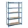 Werkstattregal Kellerregal Metallregal Lagerregal Blau 200x100x50cm 875kg