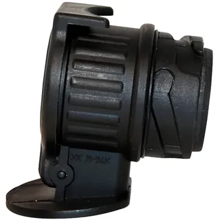 LAS Kurzadapter Mini 13 auf 7-polig aus Kunststoff für PKW-Anhänger