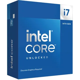 Intel Core i7-14700KF 3,4-5,6 GHz Box ohne Kühler (BX8071514700KF)