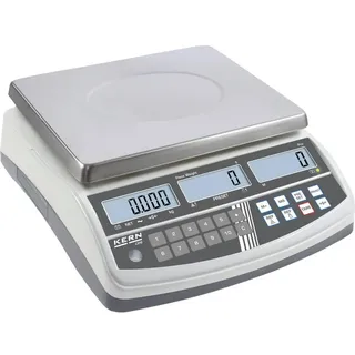 Kern CPB 30K0.5N Wägebereich (max.) 30 kg Ablesbarkeit 0.5 g über Steckernetzteil Silber