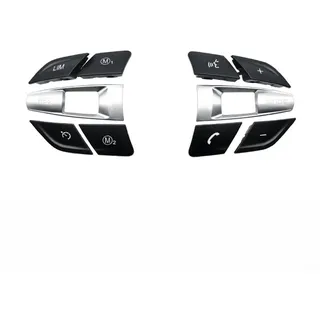 10 Stück ABS Auto Lenkradknöpfe für BMW Modelle F10 F11 F30 und mehr