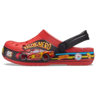 Crocs Unisex Kinder FL Cars Lights Band Clog T Clog, Flame, 23/24 EU