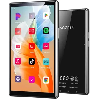128GB Bluetooth WiFi MP3-Player 5" Touch Android 14 Spotify Kindersicherung