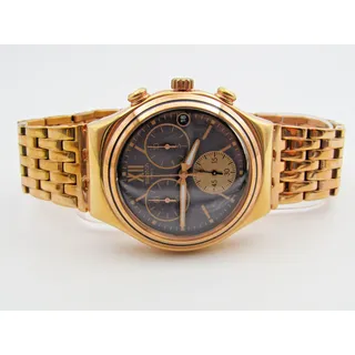SWATCH IRONY CHRONO MASTERGLASS - NEUWARE - Roségoldfarbend