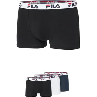 Fila Boxer »JUNIOR BOY BOXER SHORTS« 3er Pack, für KIDS Gr. 158/164, BLACK WHITE navy), , 11426951-158