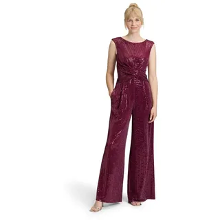 Vera Mont Overall Damen im Glitzer-Look (1-tlg) grau|rot L (44)