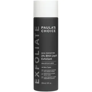 Paula's Choice SKIN PERFECTING 2% BHA Liquid Peeling - Gesichtspeeling mit Salicylsäure - Bekämpft Unreine Haut & Mitesser - Verkleinert Poren Sichtbar - Mischhaut, Fettige & Akne Haut - 236 ml