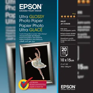 10 x 15 cm 300 g/m2 20 Blatt