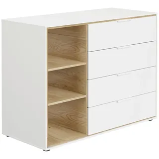 Paidi Wickelkommode Lieven, weiß , Maße cm, B: 125,9 H: 93,6 T: 54.8