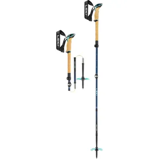 Leki Bernina FX Carbon Skistöcke (Größe 100-120cm, schwarz)