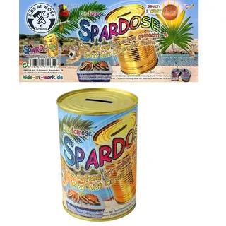 Corvus A750461 - Kids-at-Work, Spardose (geschlossen und knacksicher) inkl. 1 Cent, 75x110cm,