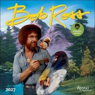 Universe Publishing Bob Ross Kalender 2027 Wandkalender