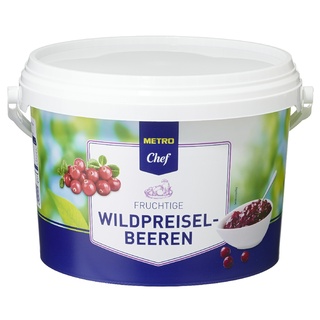 METRO Chef Wildpreiselbeeren Fruchtig (5 kg)