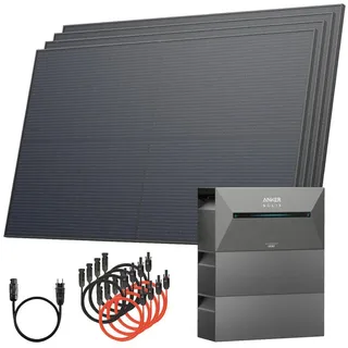 2000 W / 500 W inkl. 4,8 kWh Anker Solix 2 Pro Speicher